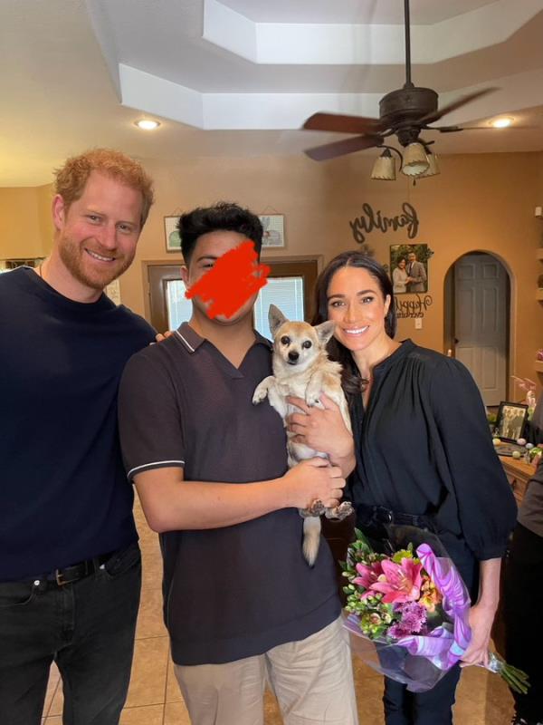 Markle had called to give her co<em></em>ndolences to the family following the massacre that left 17 others injured, Martinez previously revealed.