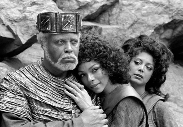 James Earl Jones, Rosalind Cash and Ellen Holly in the Shakespeare Festival production of 