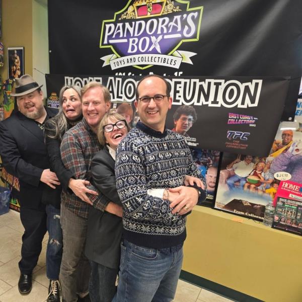 Devin Ratray, Kristen Minter, Michael Maronna, Angela Goethals and Jed Cohen