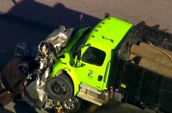 Caulder was driving a dump truck when he failed to slow down and slammed into the back of Michelle Barlow's minivan, killing the mother of two, on March 22, 2016.