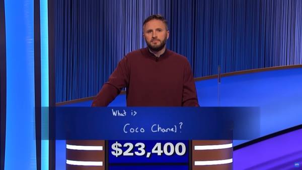 Mark Fitzpatrick guessed Coco Chanel.