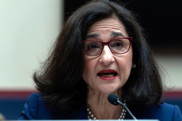 Columbia University president Nemat 