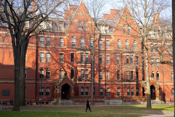 Harvard's campus. 
