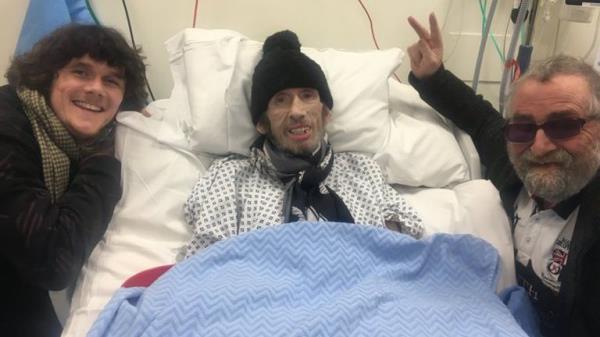 Shane MacGowan. Pic: @victoriamary