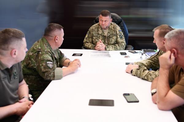 Pictured: Commander-in-Chief of the Armed Forces of Ukraine Valery Zaluzhny