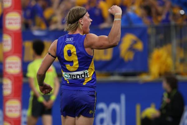 Reid after a goal.