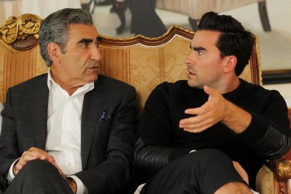Dan and Euegen Levy surprised Emmys viewers when they revealed on Sunday that a 