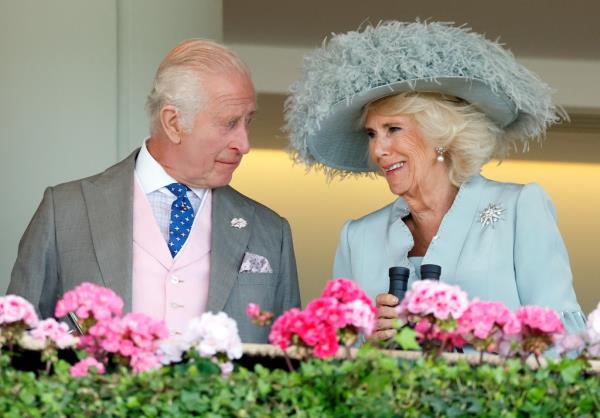 King Charles and Queen Camilla at Royal Ascot 2024