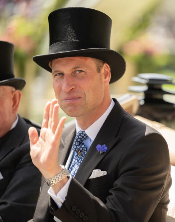 Prince William at Royal Ascot