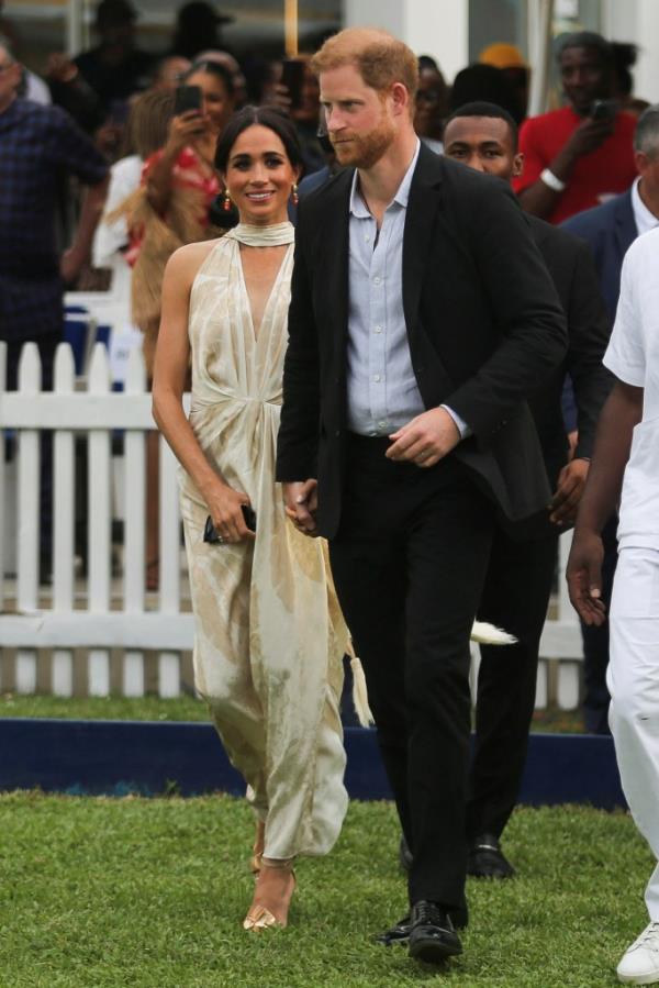 Meghan Markle and Prince Harry in Lagos, Nigeria