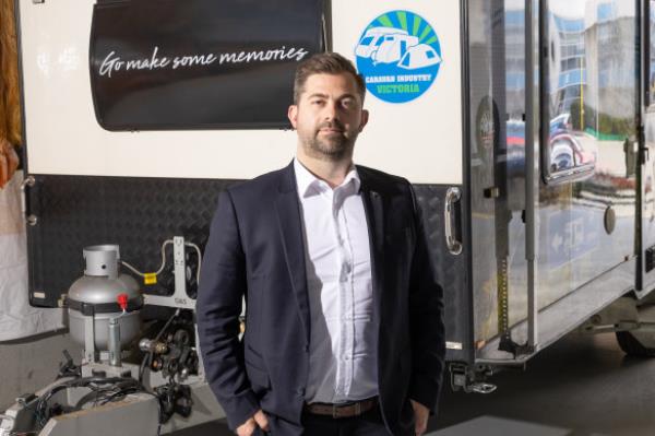 Caravan Industry Victoria chief Daniel Sahlberg fears manufacturers will leave Victoria due to the burden of doing business in the state.