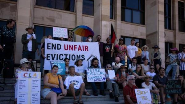 Supplied Editorial=?UTF-8?Q?Supreme_Court_challenge_to_WA_public_housing_=E2=80=98no_r?==?UTF-8?Q?eason=E2=80=99_evictions_policies=2C_April=2C_2024=2C_WA_Supreme_Court=2C_?==?UTF-8?Q?David_Malcolm_Justice_Centre=2C_Perth=2E_Picture=3A_Supplied?=