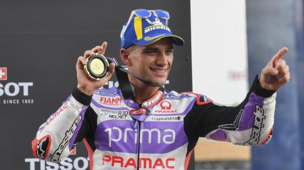 在巴尼亚之战后，MotoGP的马丁在勒芒赢得了胜利