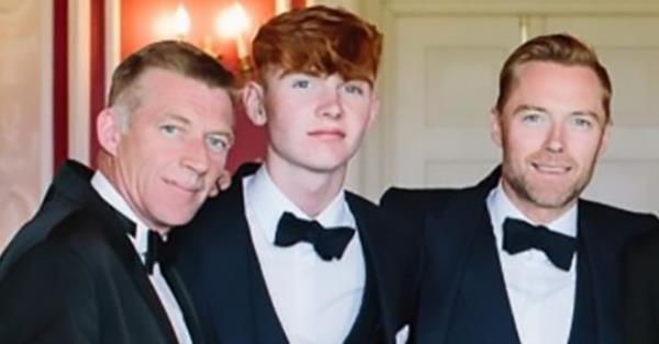 Ro<em></em>nan Keating and late brother Ciaran