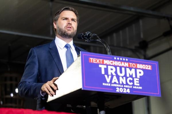 JD Vance in Sparta 2024