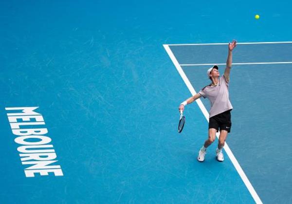 Australia, uncatchable Sinner.  He also beats the Russian Khachanov