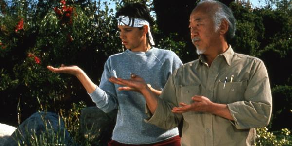 The Karate Kid Ralph Macchio Pat Morita