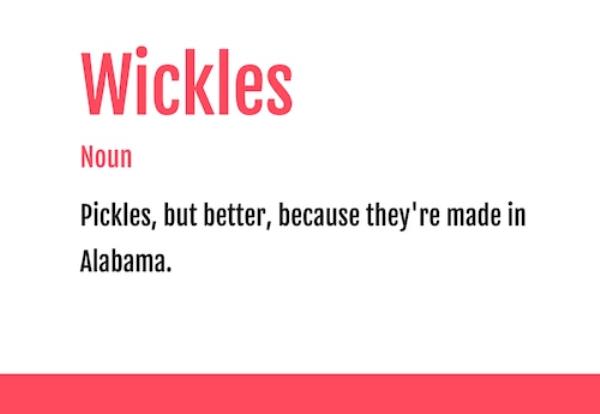 Alabama dictionary