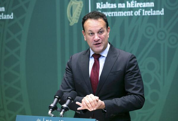 Taoiseach Leo Varadkar said he would not have co<em></em>nfidence in a Sinn Féin member becoming minister for justice. Picture: Gareth Chaney/Collins Photos