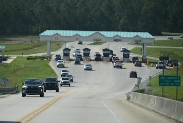 Foley Beach Express toll bridge