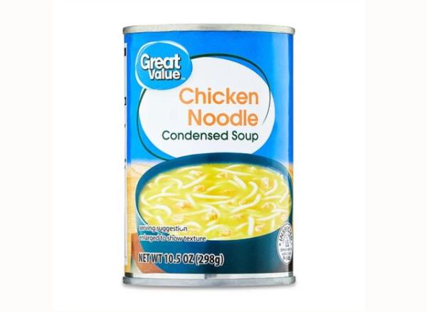 Great Value Chicken Noodle Co<em></em>ndensed Soup