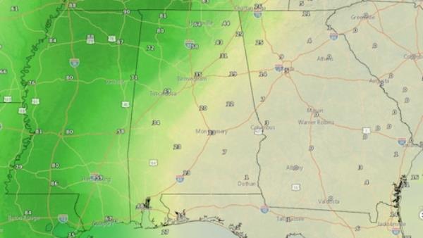 Wednesday rain chances