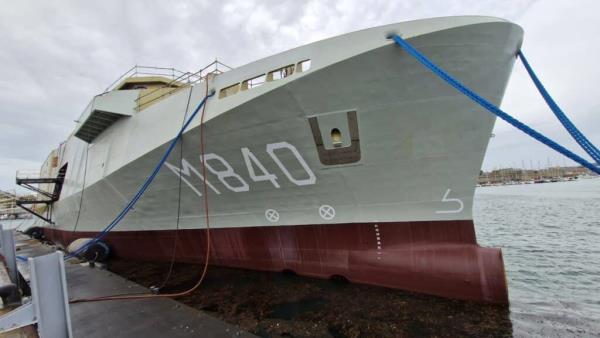 Vlissingen MCM Mothership launch