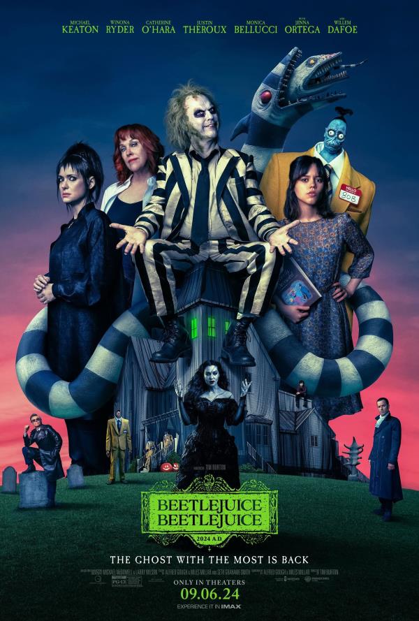 票房：《Beetlejuice 2》创下里程碑，《野生机器人》击败弗朗西斯·福特·科波拉的1.2亿美元史诗电影