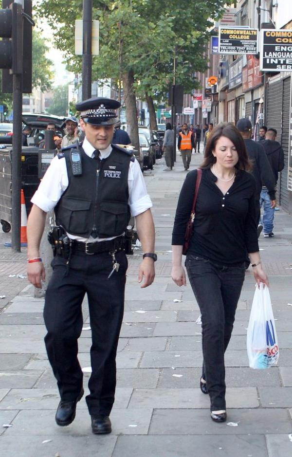 Whitechapel Road in Tower Hamlets shows the rich poor divide to shocking effect