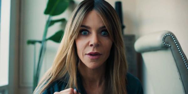 Morgan (Kaitlin Olson) looking surprised in High Potential
