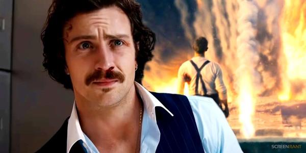 Aaron Taylor-Johnson in Bullet Train and James Bond death in No Time To Die.
