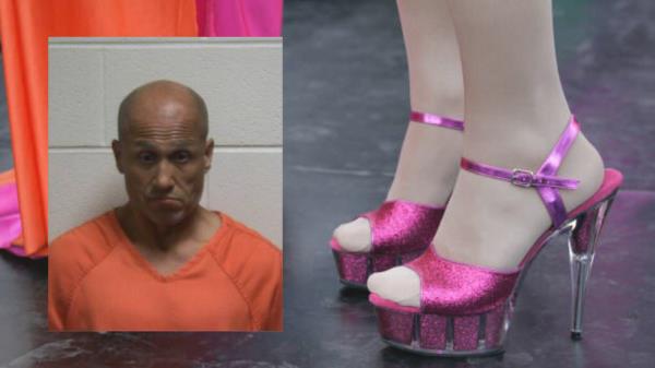 田纳西州警方逮捕了一名穿着女式高跟鞋的男子，此人显然是在吸毒