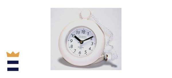 Sana Enterprises White Bathroom Shower Clock