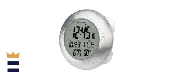Kadams Digital Bathroom Shower Wall Clock