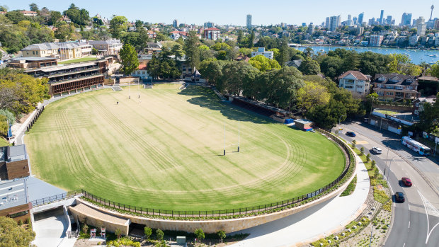 The Hordern Oval at Cranbrook School.