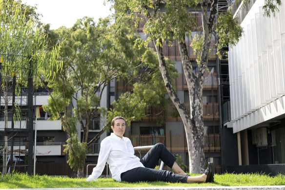 Lucy Nicholas is urging Yarra City Council to leave Collingwood’s co<em></em>ntroversial pocket park alone.
